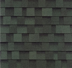 IKO Dynasty shingle in Emerald Green